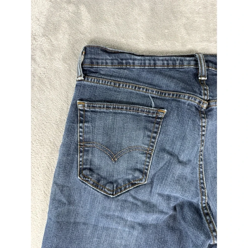 Levis 559 Jeans Mens 34x32 Blue Denim Relaxed Straight Fit